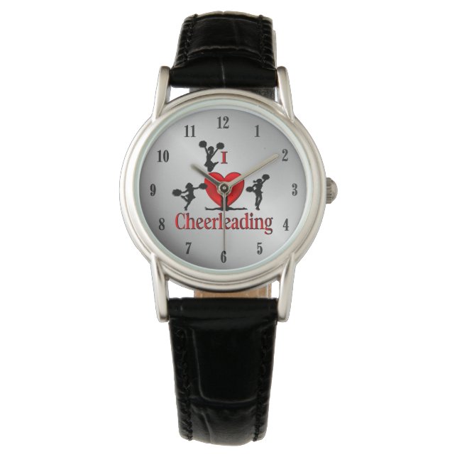 Unikt jag älskar Cheerleading Armbandsur (Framsida)