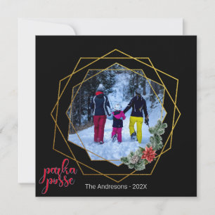 Unikt julkort 🎄 Parka Posse Festive Card