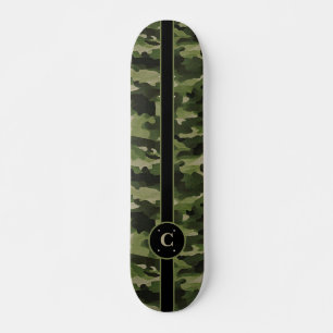 Unikt kamouflage-design skateboard för äventyr