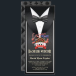 Unikt kasino Night Tuxedo Bachelor Helg Inbjudningar<br><div class="desc">Unik kortdesign för kasino-natten för Tuxedo Bachelor Helg. Du kan använda det för olika evenemang som Bachelorette eller Bachelor Party, Hen eller Stag Nights, Birthdays eller Jul Party. Din familj och dina vänner kommer att bli glada när de tar emot dessa fantastiska inbjudningskort i party. Använda Anpassa verktyg om du...</div>