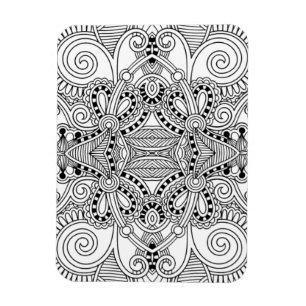 Unikt klotter magnet