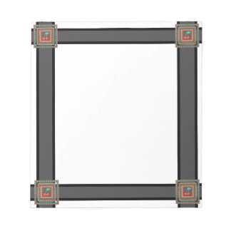 Unikt konst-Anteckningsblock - Körsbär - Erin Brie Anteckningsblock