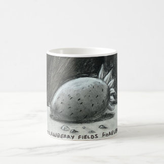 Unikt konstverk som väcker minnen kaffemugg