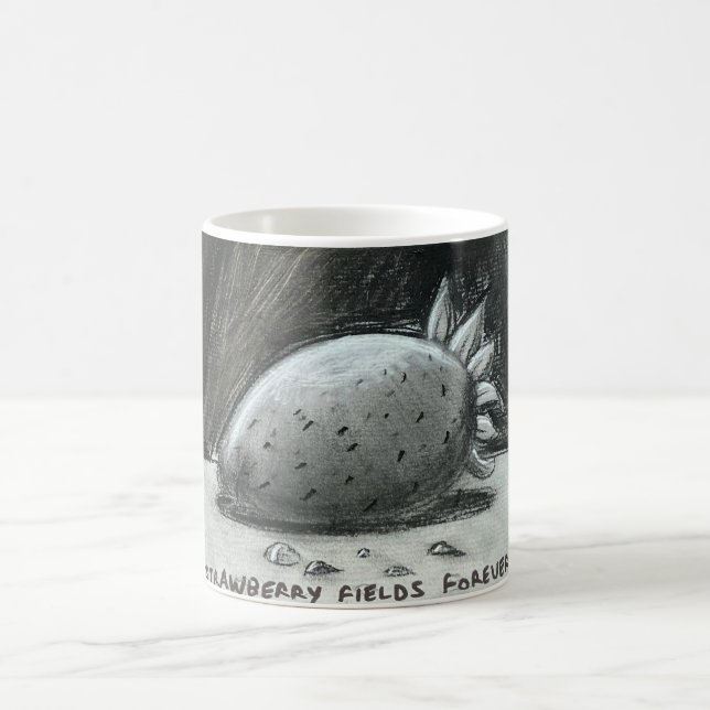 Unikt konstverk som väcker minnen kaffemugg (Center)