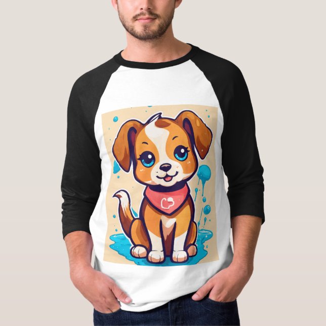Unikt & Kreativt T-Shirt Logodesign (Framsida)