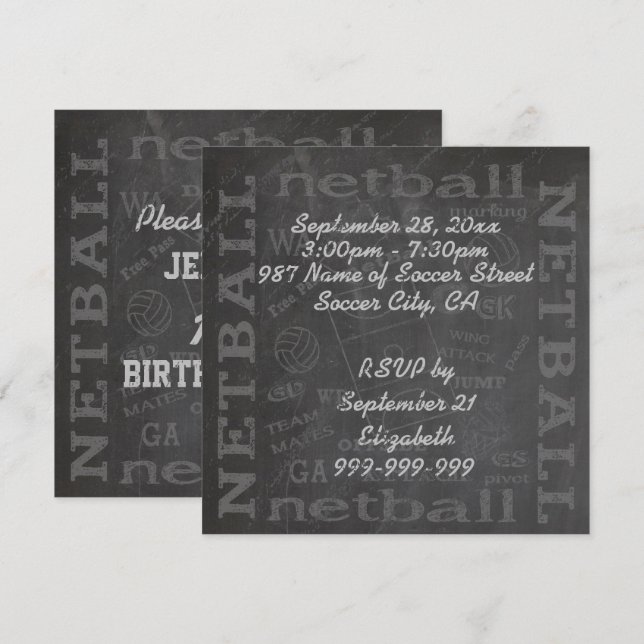 Unikt kretskort på 5,25 x 5,25 tum inbjudningar (Fram/baksida)