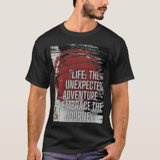 Unikt livscitat tjej t shirt