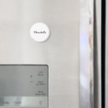 Unikt magnet med Personlig Namn<br><div class="desc">Lägg till en personlig beröring på ditt space med den här magneten med personligen namn. Perfekt för kylskåp,  skåp eller kontorstavlor kombinerar stil och funktionalitet. Anpassningsbarnas magnet är utrustad med vibrerande färg och tåliga material och ger en tankfull gåva eller ett charmigt vardagligt tillbehör.</div>