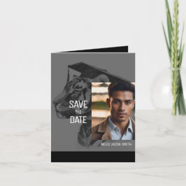 Unikt mappat fotokort för meddelande om Studenten