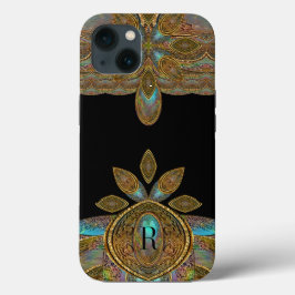 Unikt monogram för centauri deco Girly 