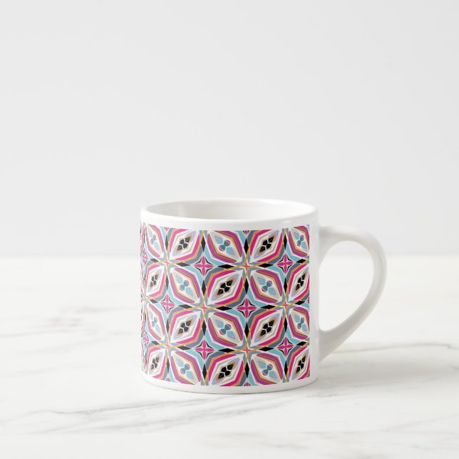 Unikt mönsterdesign espressomugg (Höger)