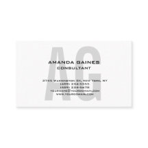 Unikt original-klassiskt Grått-monogram vitt