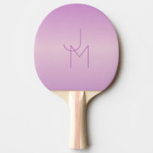 Unikt överlappande monogram | Soft Lavender Rosa
