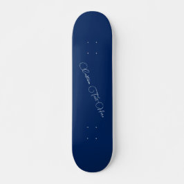 Unikt Personligt Text Skateboard Present Kortlek