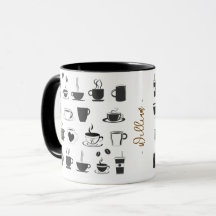 Unikt Present till Kaffeälskare | Anpassat Namn Ka
