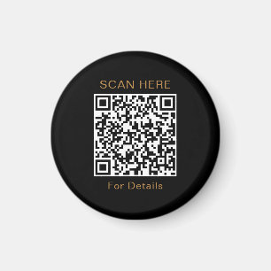 Unikt QR-kodcirkulationsmagnet Magnet