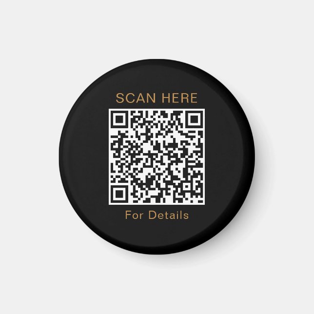 Unikt QR-kodcirkulationsmagnet Magnet (Framsidan)