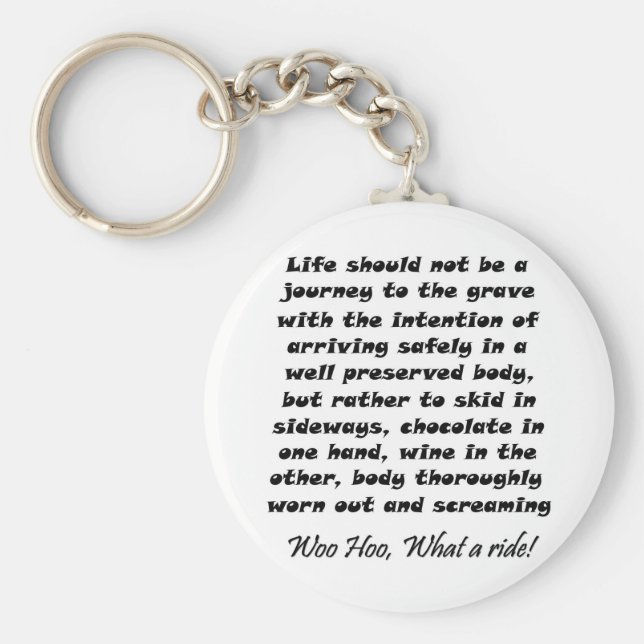 Unikt roligt över presenter från backe-nyckelkedja nyckelring (Framsidan)