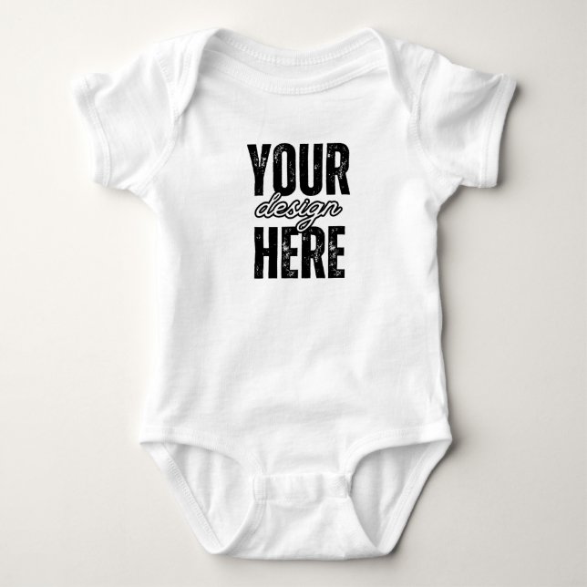 Unikt skräddarsytt babybodypresent - Designa ditt  T Shirt (Framsida)