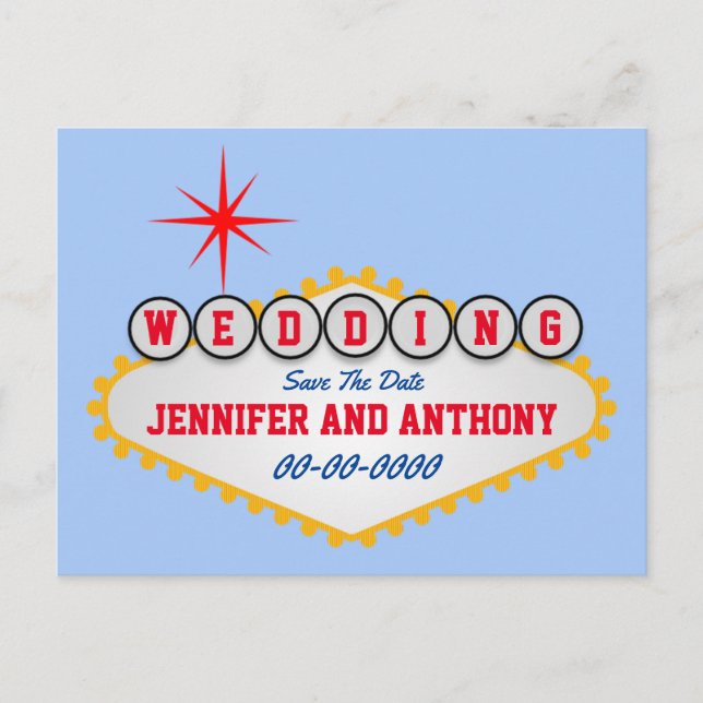 Unikt Spara datum Helg Vykort (Framsida)