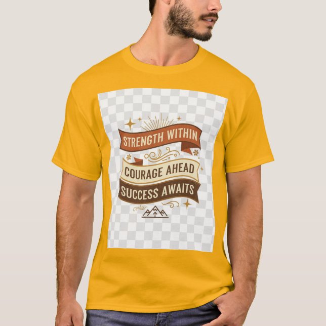 Unikt T-Shirt från Designer (Framsida)
