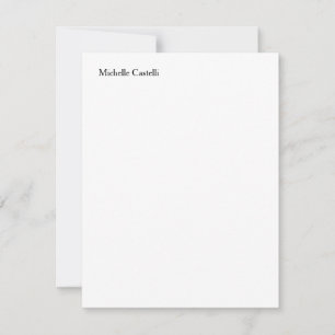 Unikt tillägg till ditt namn för modern Profession Anteckningskort