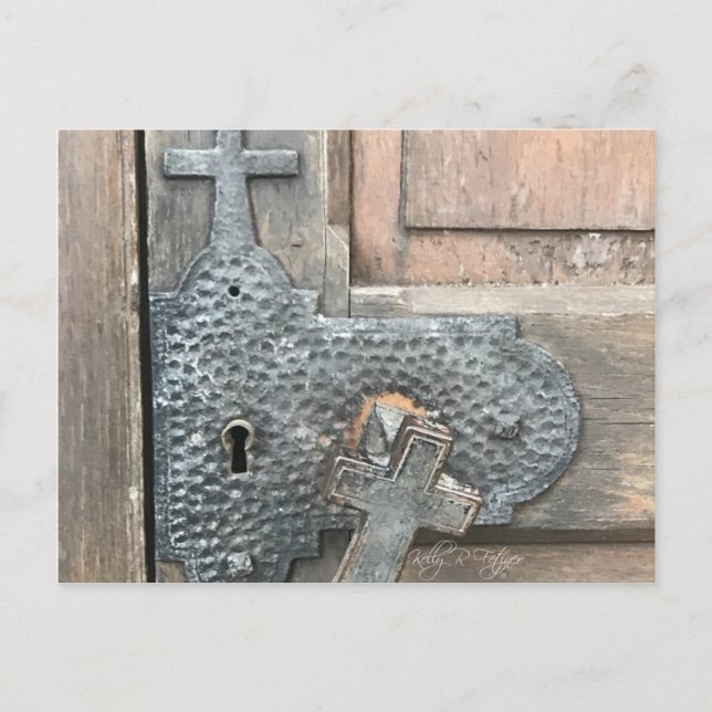 Unikt tillfällen-kort för lås och kor vykort (Framsida)