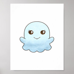 Unikt Trendig för Cute Boo-design Poster