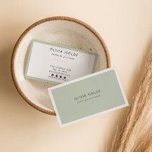 Unikt Trendig för modern Boho-Grönt med minimal Ne