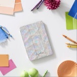 Unikt unikt anpassat namn Fluid Iridescent Guld Op iPad Mini Skydd<br><div class="desc">Anpassat namn Fluid Iridescent Guld Opal Unikt iPad-miniskydd</div>