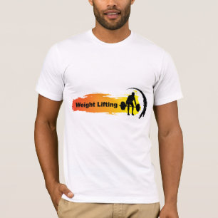 Unikt väga lyftande logotypen tee