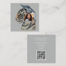 Unikt visitkort för avisering i Studenten Tilläggskort