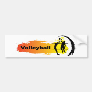 Unikt volleyballemblem bildekal