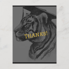 Unikt vykort för Tack för Personlig i Studenten