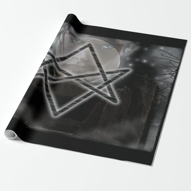 Unikursal Presentpapper (Utrullad)