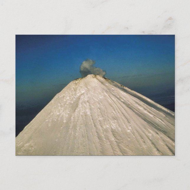 Unimak Island, Shishalden Volcano Vykort (Framsida)
