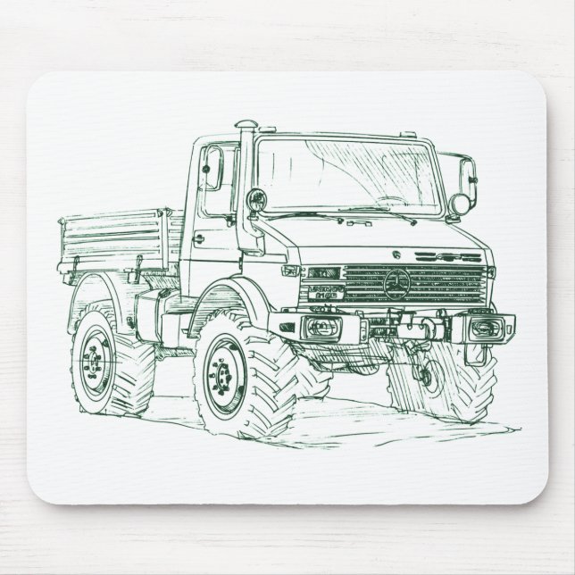 Unimog 2100 musmatta (Framsidan)