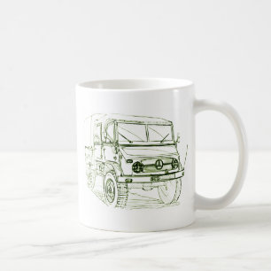 Unimog 401 Doka Kaffemugg