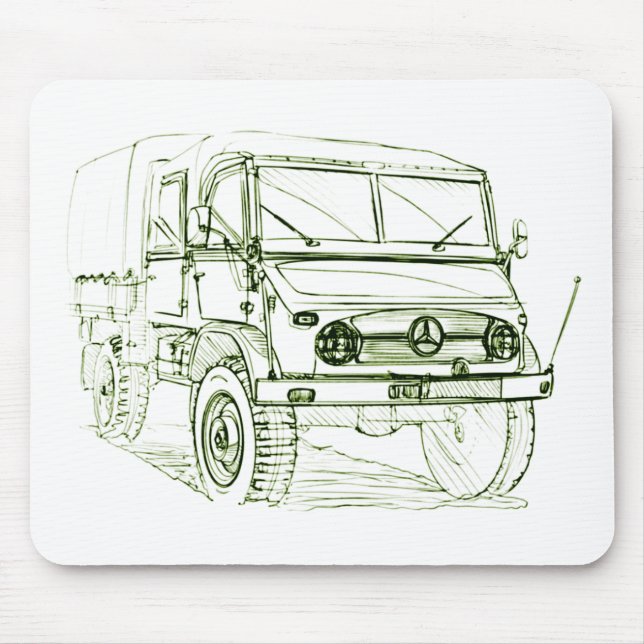 Unimog 401 Doka Musmatta (Framsidan)