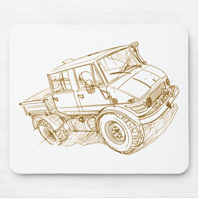 Unimog 421 Doka Musmatta (Framsidan)