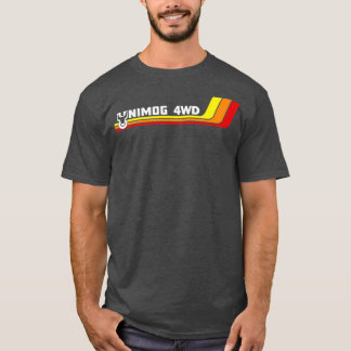 UNIMOG Oldschool på svart T Shirt