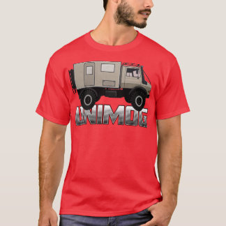 UNIMOG-överlander på svart 1 T Shirt