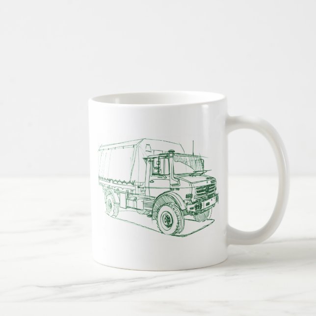Unimog U4000 Kaffemugg (Höger)