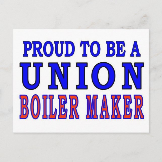 UNION BOILER MAKER VYKORT (Framsida)