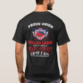 Union Brick Mason Tshirt for Proud Labor T Shirt