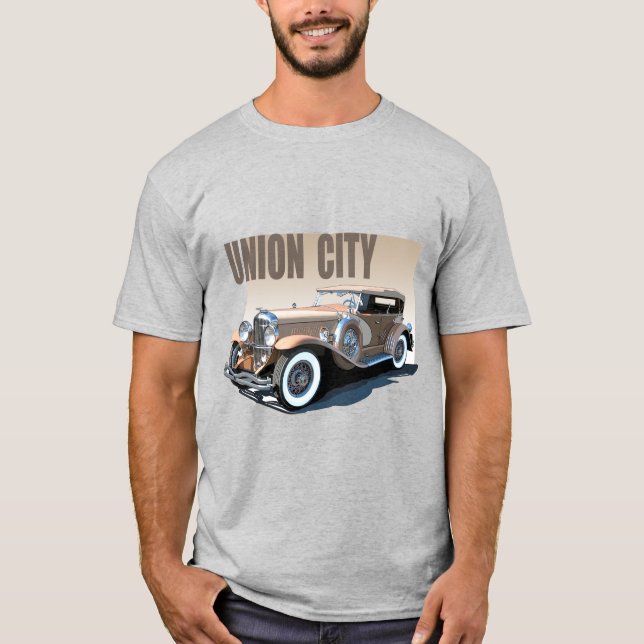 Union City Company Basic Mörk T-Shirt (Framsida)