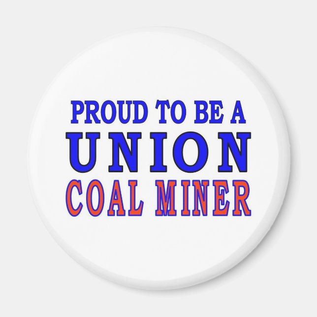 UNION COAL MINER MAGNET (Framsidan)