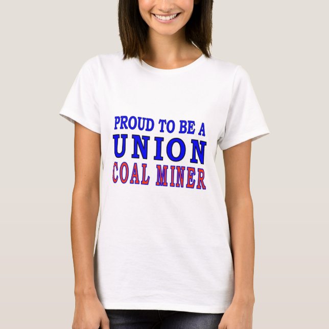 UNION COAL MINER T SHIRT (Framsida)