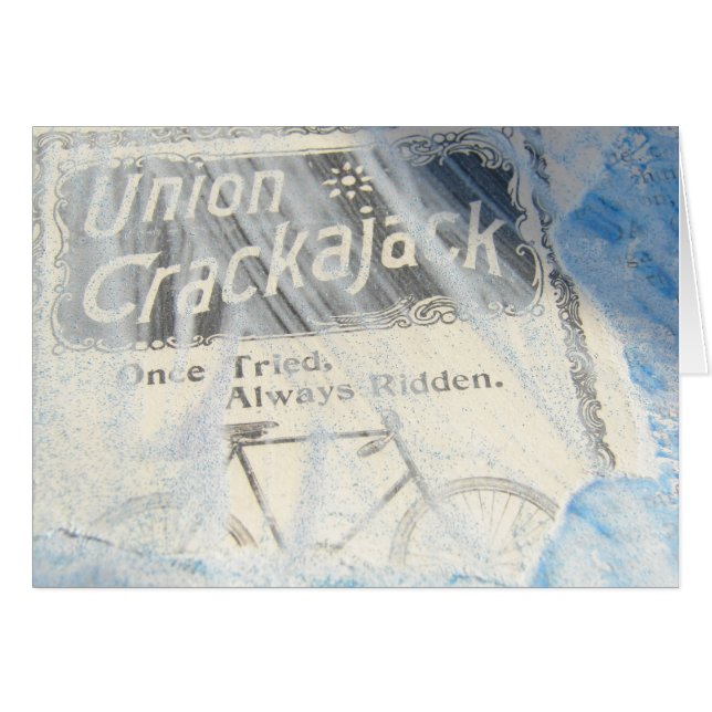 Union Crackajack Hälsningskort (Framsidan Horizontal)