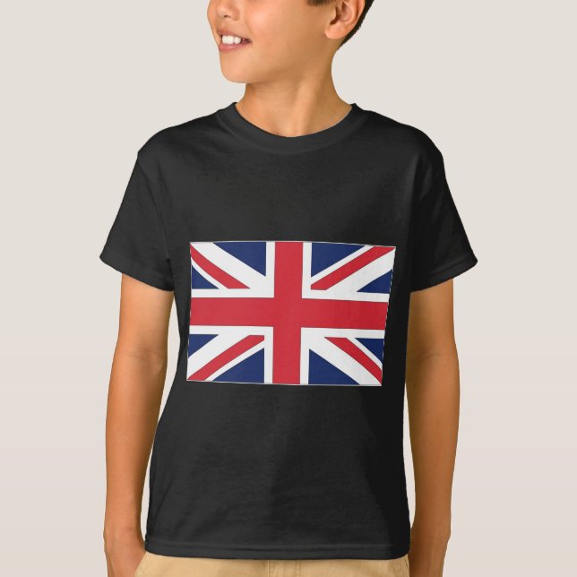 Union Flag för Storbritannien T Shirt (Framsida)